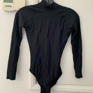 Black leotard